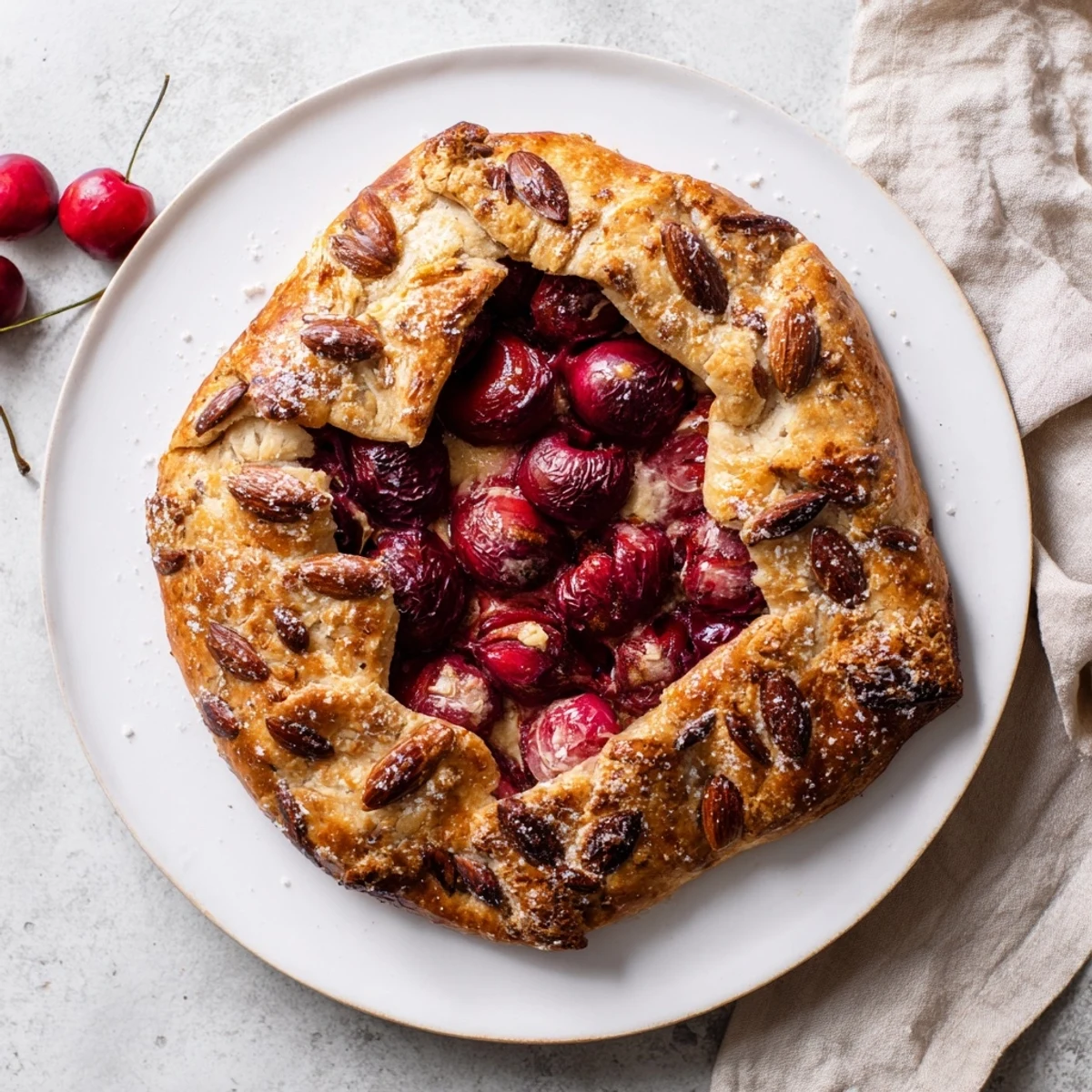 Rustic Cherry Vanilla Almond