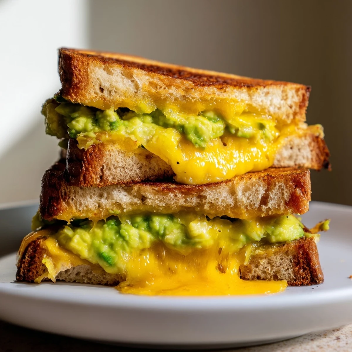 Enjoy this warm, melty Avocado Toast Grilled Cheese, perfect for a quick, comforting lunch or brunch.