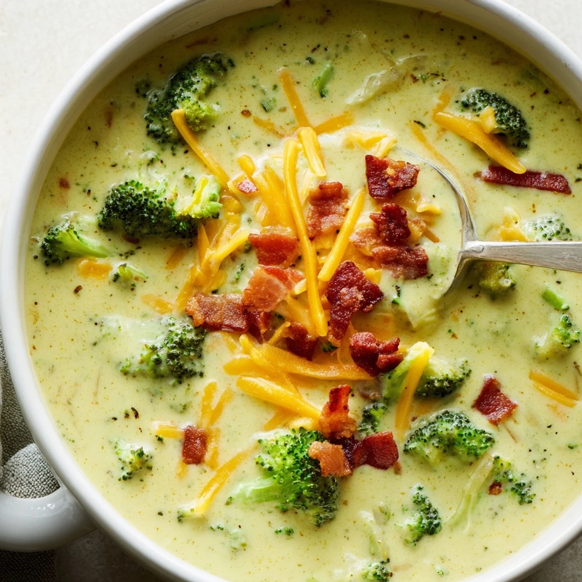 Broccoli Cheddar Cheese Soup