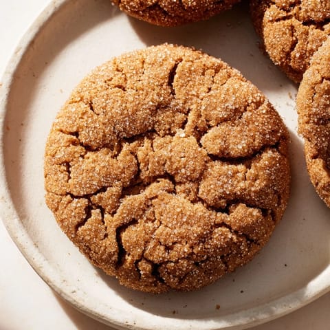 Soft-Baked Ginger Molasses Cookies