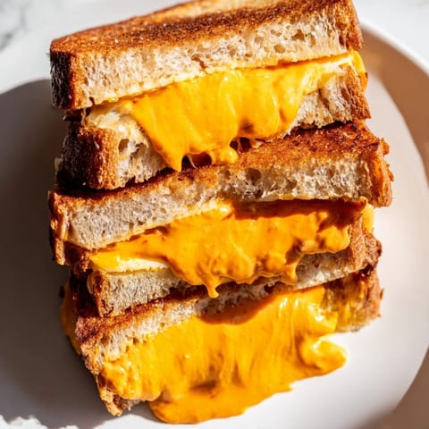 Spiked Grilled Cheese Sriracha