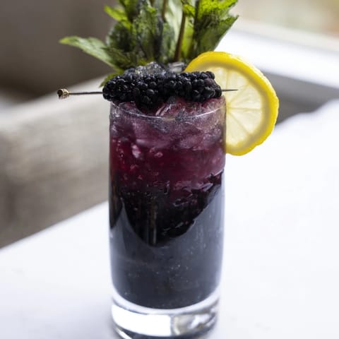Dark Matter layered beverage