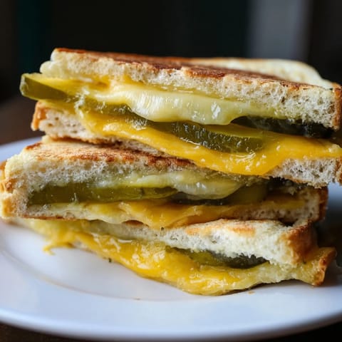 Pickle Bread Sandwich