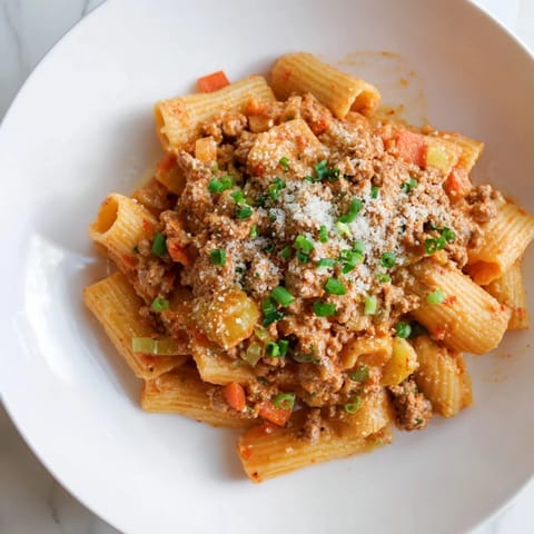 Chaos Cooking Kimchi Ragu Pasta