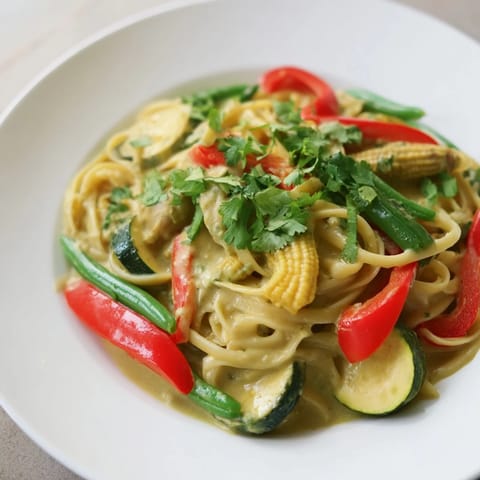 Thai Curry Pasta Fusion