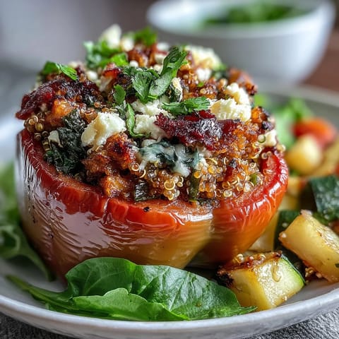 Stuffed Bell Peppers Quinoa