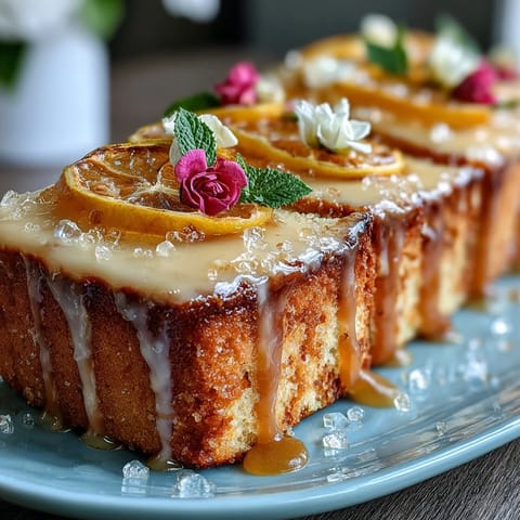 Mothers Day Lemon Drizzle Cake