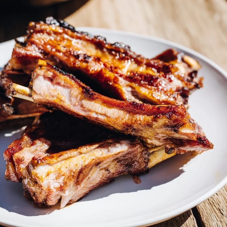 Golden edges and rich glaze on Slow-Roasted Pork Shoulder, promising a melt-in-your-mouth bite, ready to serve.