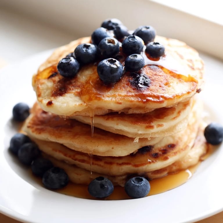 Warm Brown Banana Pancakes, freshly cooked and ready to serve, showing the tender texture.