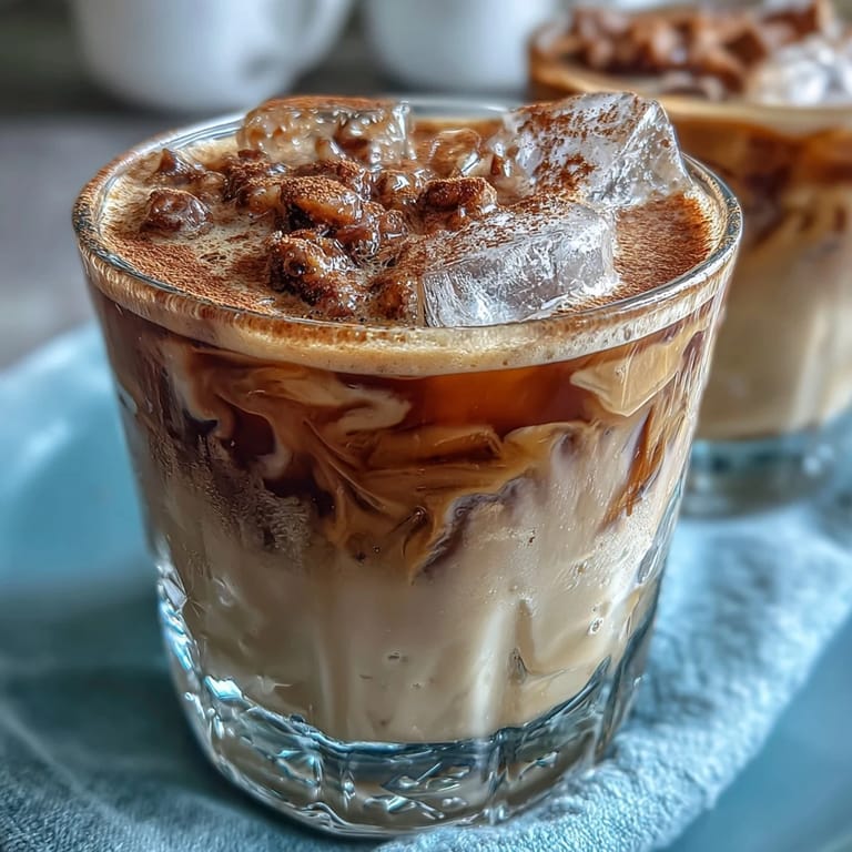 Shaken iced brown sugar oat milk espresso, frothy and refreshing, with a touch of cinnamon for a cozy coffeehouse vibe.