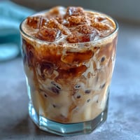 Creamy iced espresso with brown sugar and oat milk, topped with a hint of cinnamon—just like Starbucks' favorite secret menu drink.